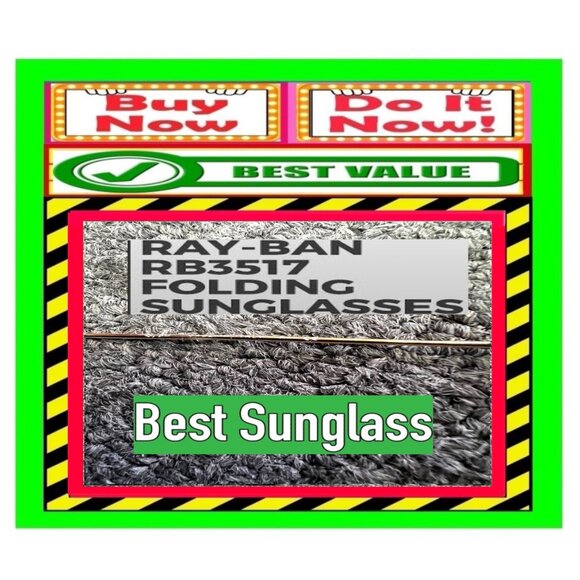 ✅🆕🚨🔴🌸S🌸A🌸L🌸E🌸🌠🔴📢RAY BAN Fold SUNGLASSES Unisex EYEWEAR🟢BUY NOW📲💸🟢 - Picture 7 of 16